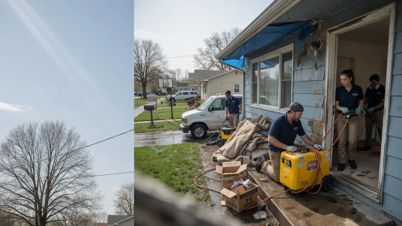 Basement Flood Cleanup in Moseley, VA near me